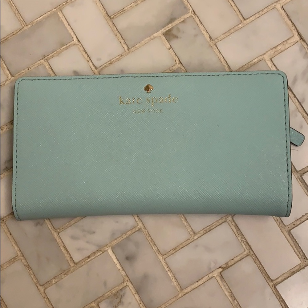 Kate Spade Light Blue Wallet